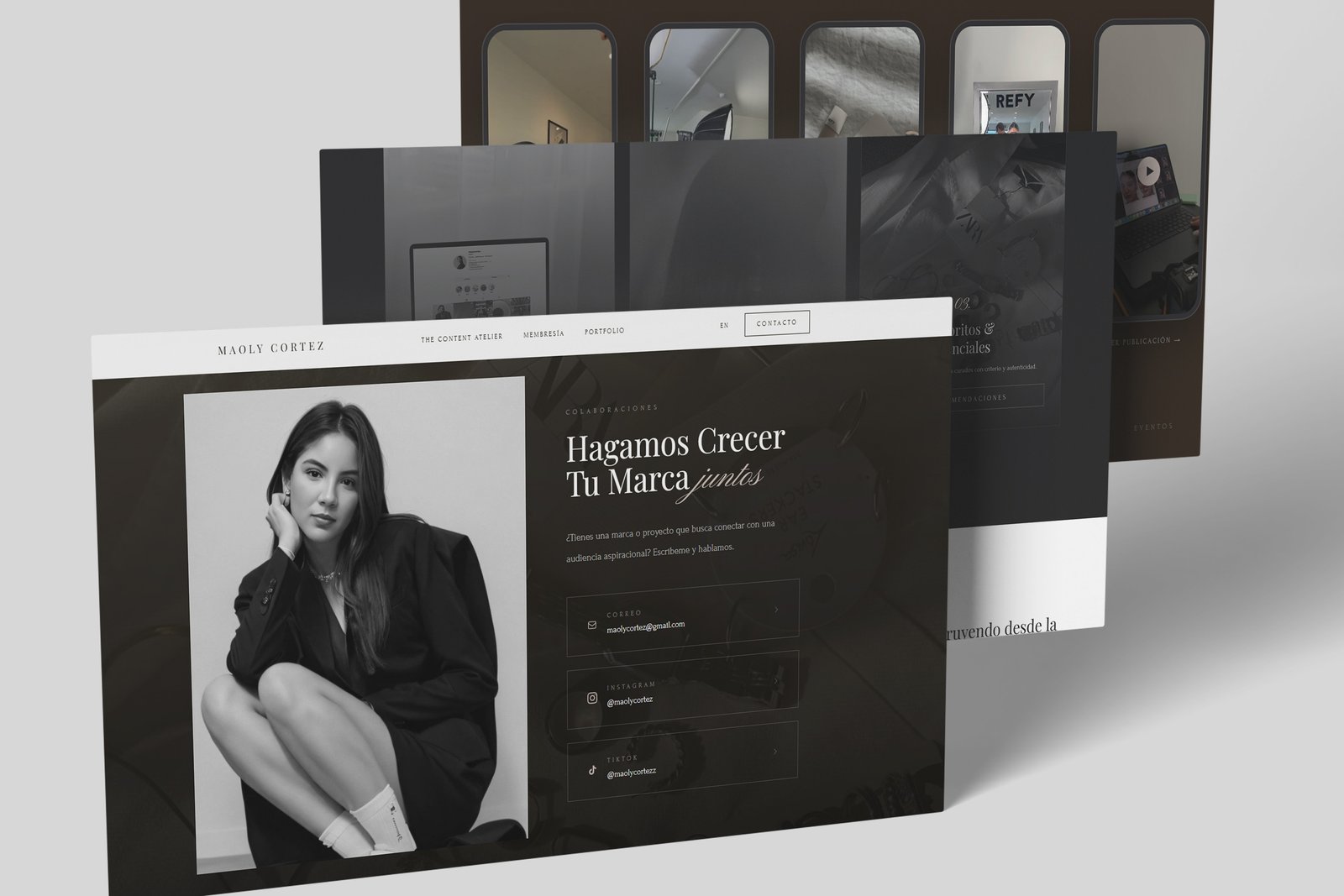 Brand identity design work